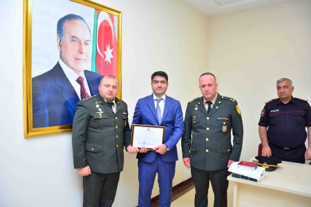 Ağstafada Azərbaycan Respublikasının Strateji Obyektlərin Mühafizəsi Dövlət Agentliyinin əməkdaşlarının peşə bayramı günü qeyd olunub