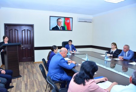 Ağstafada “2023-cü il Heydər Əliyev İli” çərçivəsində “Heydər Əliyev və Azərbaycan dili” mövzusunda tədbir keçirilib
