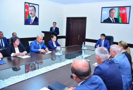 Ağstafada “2023-cü il Heydər Əliyev İli” çərçivəsində “Heydər Əliyev və Azərbaycan dili” mövzusunda tədbir keçirilib