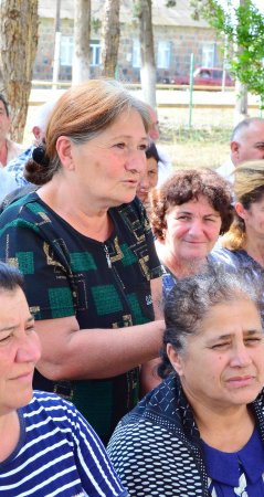 Ağstafa RİH başçısı vətəndaşların növbəti səyyar qəbulunu Qarayazı qəsəbəsində keçirib