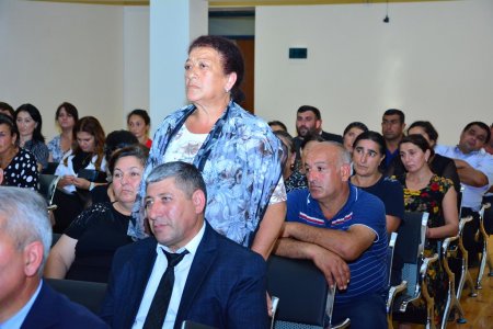 Muğanlı kəndində növbəti səyyar görüş keçirildi