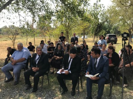 Laçın Rayon İcra Hakimiyyətinin başçısı Aqil Nəzərlinin növbəti görüşü-səyyar qəbulu Ağcabədi rayonunun Taxta Körpü ərazisindəki Mişni obasında keçirildi