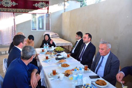 Ağstafalı şəhid Əsəd Məmmədovun ailəsi ziyarət olunub