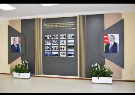 Ağstafa rayon Vurğun qəsəbə H.Əzizov adına tam orta məktəbin yeni binasının açılışı olub.