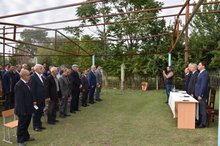 Sentyabrın 19-da Məmmədli kəndində sakinlərlə səyyar görüş keçirilib