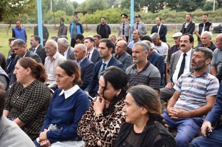 Sentyabrın 19-da Məmmədli kəndində sakinlərlə səyyar görüş keçirilib