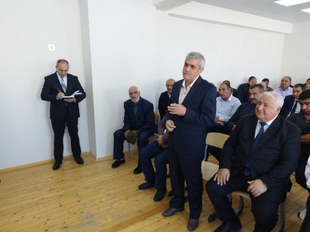 Laçın Rayon İcra Hakimiyyətinin başçısı Aqil Nəzərlinin növbəti görüşü-səyyar qəbulu Abşeron rayonunda keçirildi