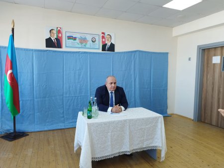 Laçın Rayon İcra Hakimiyyətinin başçısı Aqil Nəzərlinin növbəti görüşü-səyyar qəbulu Abşeron rayonunda keçirildi