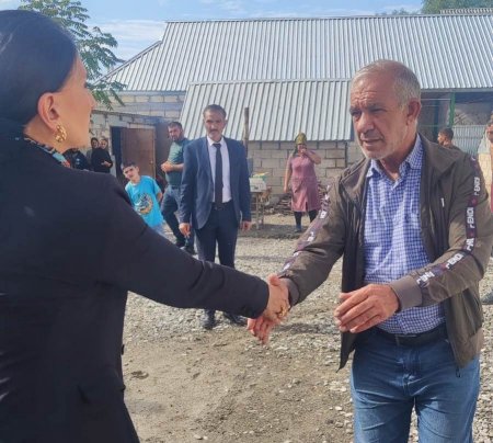 Millət vəkili Jalə Əliyeva şəhid Taleh Əliyevin ailəsini ziyarət edib