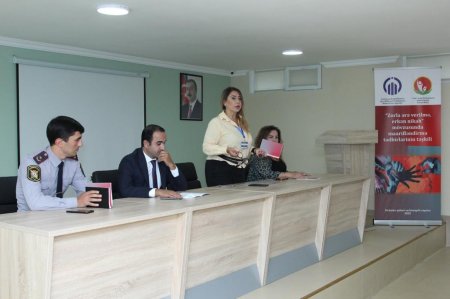 İsmayıllı rayonunda erkən nikah  mövzusunda tədbir keçirilib