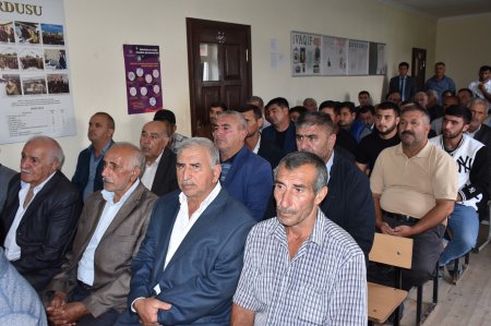 Növbəti səyyar qəbul Qaraqaşlı və Mürsəlli kənd sakinləri ilə keçirilib