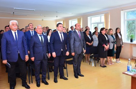 Seymur Orucov Ağstafanın ikinci böyük yaşayış məntəqəsi Dağ Kəsəmən kəndində növbəti səyyar qəbulunu keçirib