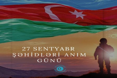 Şəhidləri dərin ehtiramla yad edirik - Türk Dövlətləri Təşkilatı