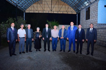 Vətən Müharibəsi Qəhrəmanı şəhid Azər Yusiflinin ailəsi növbəti dəfə ziyarət olunub