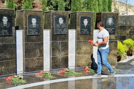 Şəhidlərin xatirəsi ehtiramla anılıb