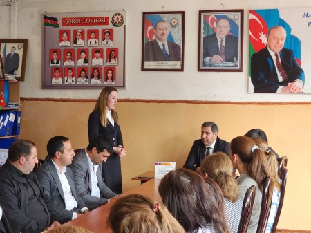 YAP Kəlbəcər rayon təşkilatının sədri Həbib Misirovun partiya üzvləri və sakinlərlə görüşləri davam edir.
