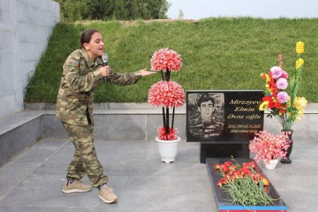 Xocavənd qəsəbəsində yerləşən “Şəhidlər məzarlığı”nda anım tədbiri keçirilmişdir.