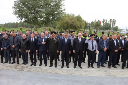 Xocavənd qəsəbəsində yerləşən “Şəhidlər məzarlığı”nda anım tədbiri keçirilmişdir.