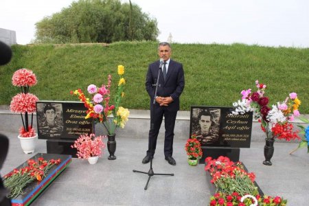 Xocavənd qəsəbəsində yerləşən “Şəhidlər məzarlığı”nda anım tədbiri keçirilmişdir.