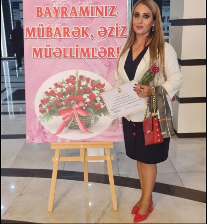 MƏKTƏBİN MÜƏLLİMİ DİPLOMLA TƏLTİF OLUNDU