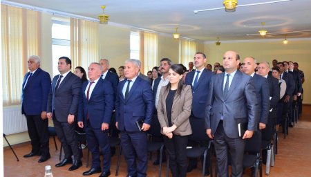 Ağstafa RİH başçısı Seymur Orucov vətəndaşların növbəti səyyar qəbulunu Aşağı Kəsəmən kənd yaşayış məntəqəsində keçirib