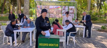 Azərbaycanın Dövlət Müstəqilliyinin Bərpası Günü münasibəti ilə Ağstafada “Əsgərə məktub” layihəsi çərçivəsində tədbir keçirilib