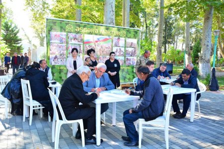 Azərbaycanın Dövlət Müstəqilliyinin Bərpası Günü münasibəti ilə Ağstafada “Əsgərə məktub” layihəsi çərçivəsində tədbir keçirilib