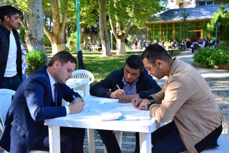 Azərbaycanın Dövlət Müstəqilliyinin Bərpası Günü münasibəti ilə Ağstafada “Əsgərə məktub” layihəsi çərçivəsində tədbir keçirilib