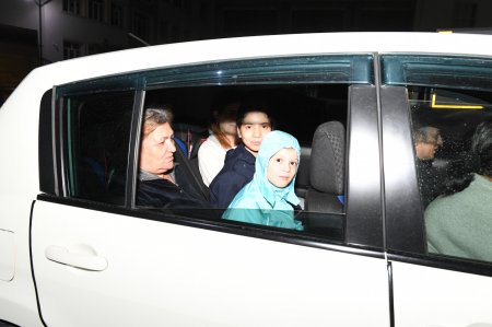 "Qaçqınkom" 88 nəfəri Füzuliyə yola saldı - FOTOLAR