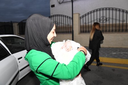 "Qaçqınkom" 88 nəfəri Füzuliyə yola saldı - FOTOLAR