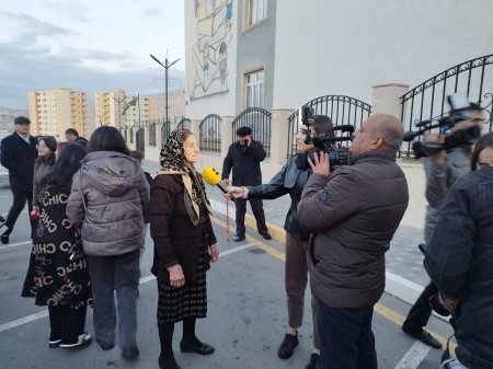 Laçın şəhərinə 16-cı mərhələdə daha 23 məcburi köçkün ailəsi yola salındı