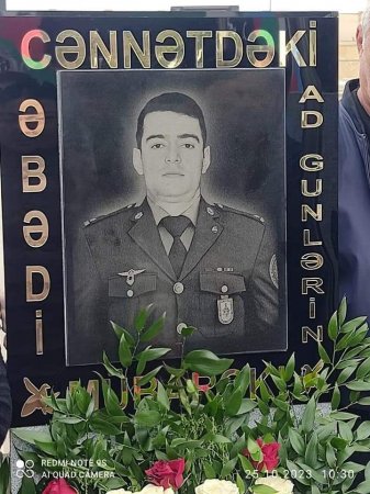Şəhid Xosrovzadə İlkin Azay oglunun anım mərasimi keçirilib