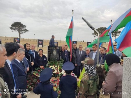 Şəhid Xosrovzadə İlkin Azay oglunun anım mərasimi keçirilib