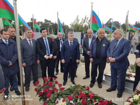 Şəhid Xosrovzadə İlkin Azay oglunun anım mərasimi keçirilib