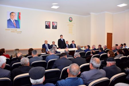 Ağstafa RİH başçısı vətəndaşların növbəti səyyar qəbulunu Həsənsu kənd yaşayış məntəqəsində keçirib