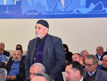 Ağstafa RİH başçısı vətəndaşların növbəti səyyar qəbulunu Həsənsu kənd yaşayış məntəqəsində keçirib