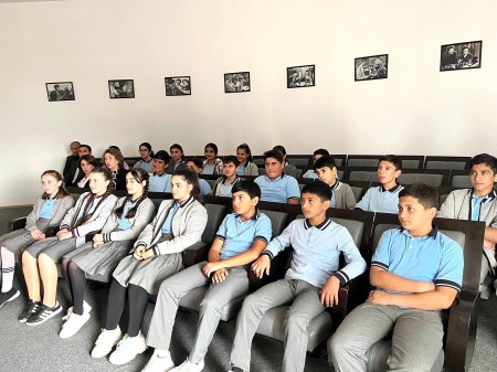 Ağstafa rayon Heydər Əliyev Mərkəzində təşkil olunan "Heydər Əliyev irsinin öyrənilməsi” dərsləri tədris etdirilir