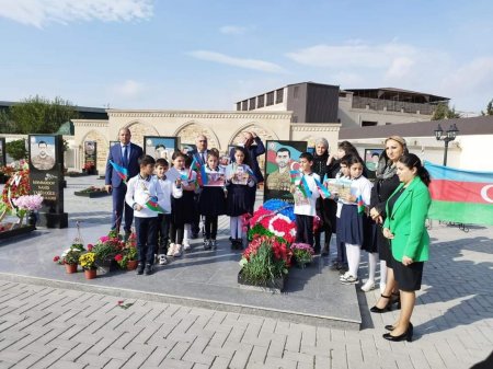 Şəhid Cabbarov Şahgündüz Habil oğlunun anım mərasimi keçirilib.