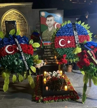Şəhid Cabbarov Şahgündüz Habil oğlunun anım mərasimi keçirilib.