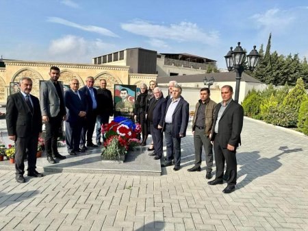 Şəhid Cabbarov Şahgündüz Habil oğlunun anım mərasimi keçirilib.