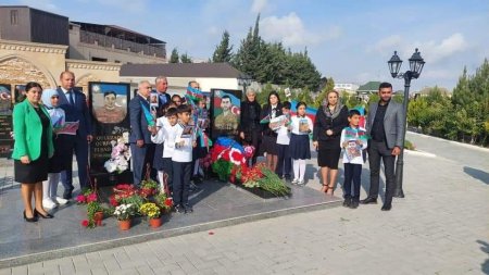 Şəhid Cabbarov Şahgündüz Habil oğlunun anım mərasimi keçirilib.