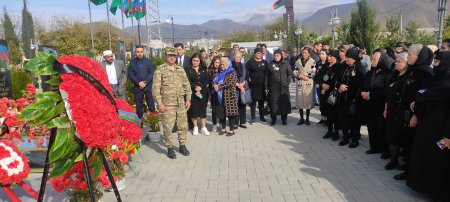 30 oktyabr 2023-cü il tarixində Şəhid Leytenant Qənimətov Ətraf Oktay oğlunun anım mərasimi keçirilib