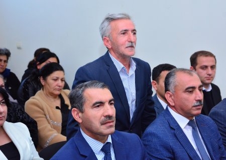 Ağstafa RİH başçısı Seymur Orucov Köçəsgər kəndində vətəndaşların növbəti səyyar qəbulunu keçirib
