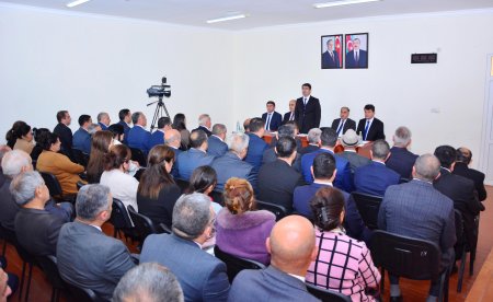 Ağstafa RİH başçısı Seymur Orucov Köçəsgər kəndində vətəndaşların növbəti səyyar qəbulunu keçirib