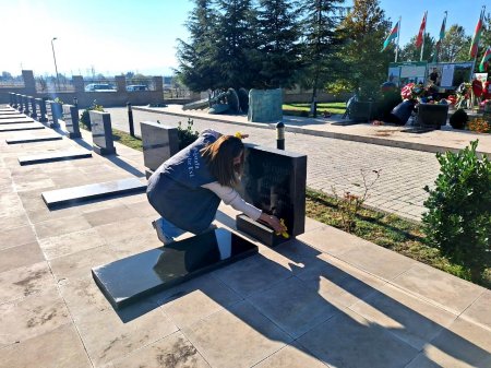 8 Noyabr - Zəfər Günü ilə əlaqədar Ağstafa rayon ərazisində “Yaddaş saatı” adlı aksiya keçirilib