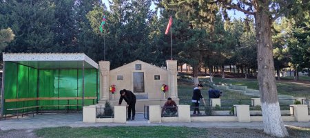 8 Noyabr - Zəfər Günü ilə əlaqədar Ağstafa rayon ərazisində “Yaddaş saatı” adlı aksiya keçirilib