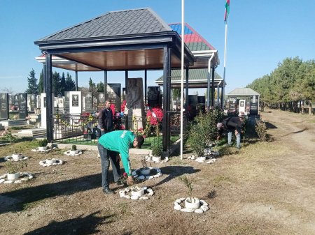 8 Noyabr - Zəfər Günü ilə əlaqədar Ağstafa rayon ərazisində “Yaddaş saatı” adlı aksiya keçirilib