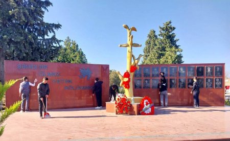 8 Noyabr - Zəfər Günü ilə əlaqədar Ağstafa rayon ərazisində “Yaddaş saatı” adlı aksiya keçirilib