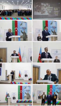 Bu gün YAP-ın Laçın Rayon Təşkilatının təşəbbüsü ilə "Tarixi Zəfərimiz Heydər Əliyev siyasətinin təntənəsidir" mövzunda konfrans təşkil olunmuşdur.