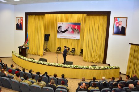 Ağstafada 8 Noyabr - Zəfər Gününə həsr olunmuş "Ata vəsiyyəti və inamlı Zəfər" mövzusunda tədbir keçirilib